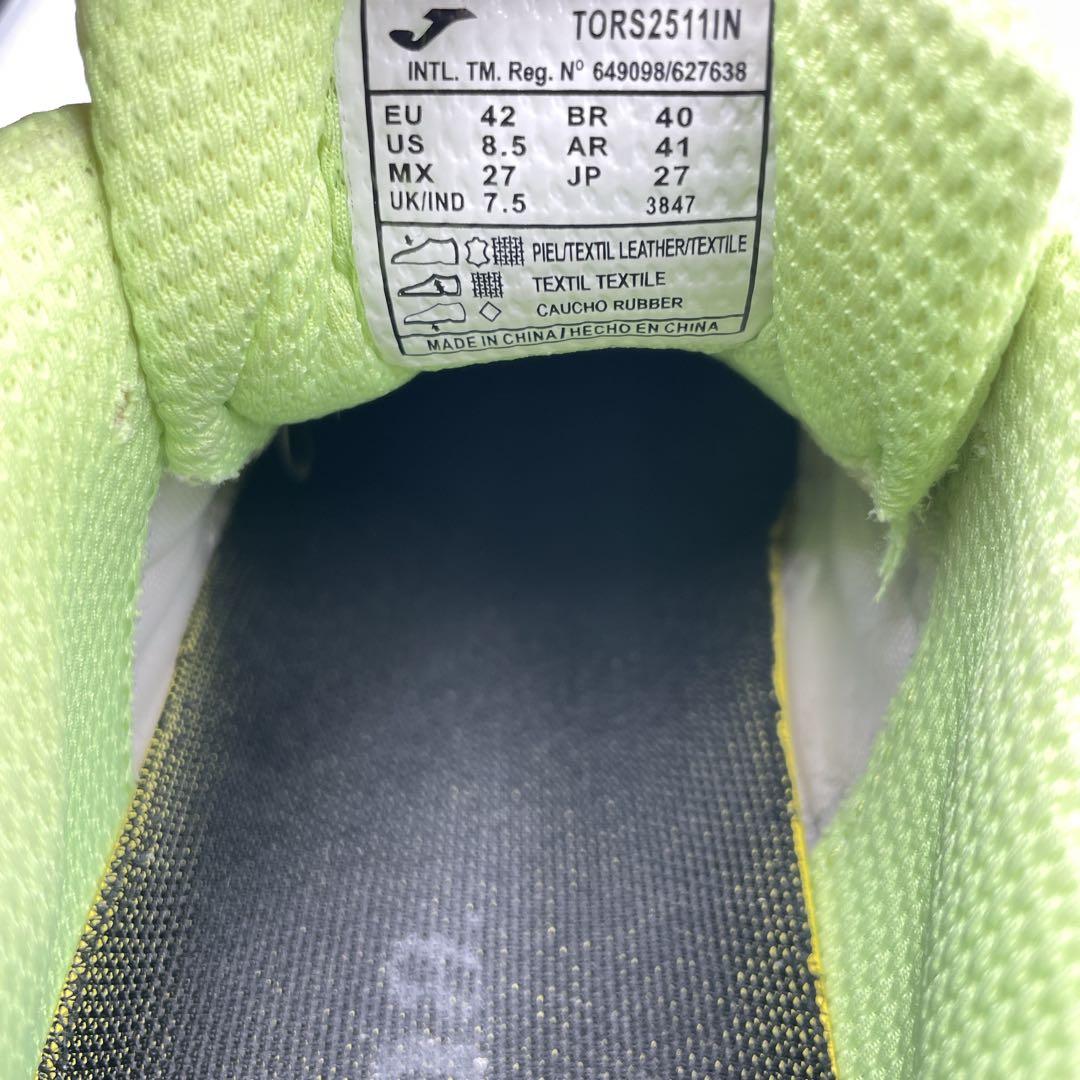 joma ホマ　TOP FLEX REBOUND フットサルシューズ　27cm