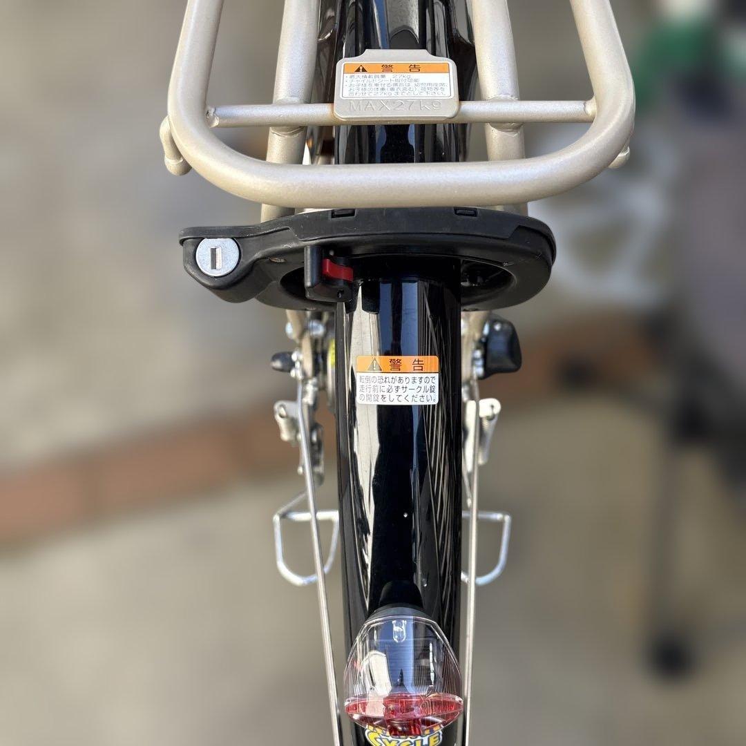 YAMAHA PASwith電動アシスト自転車 前面バスケット付き美品