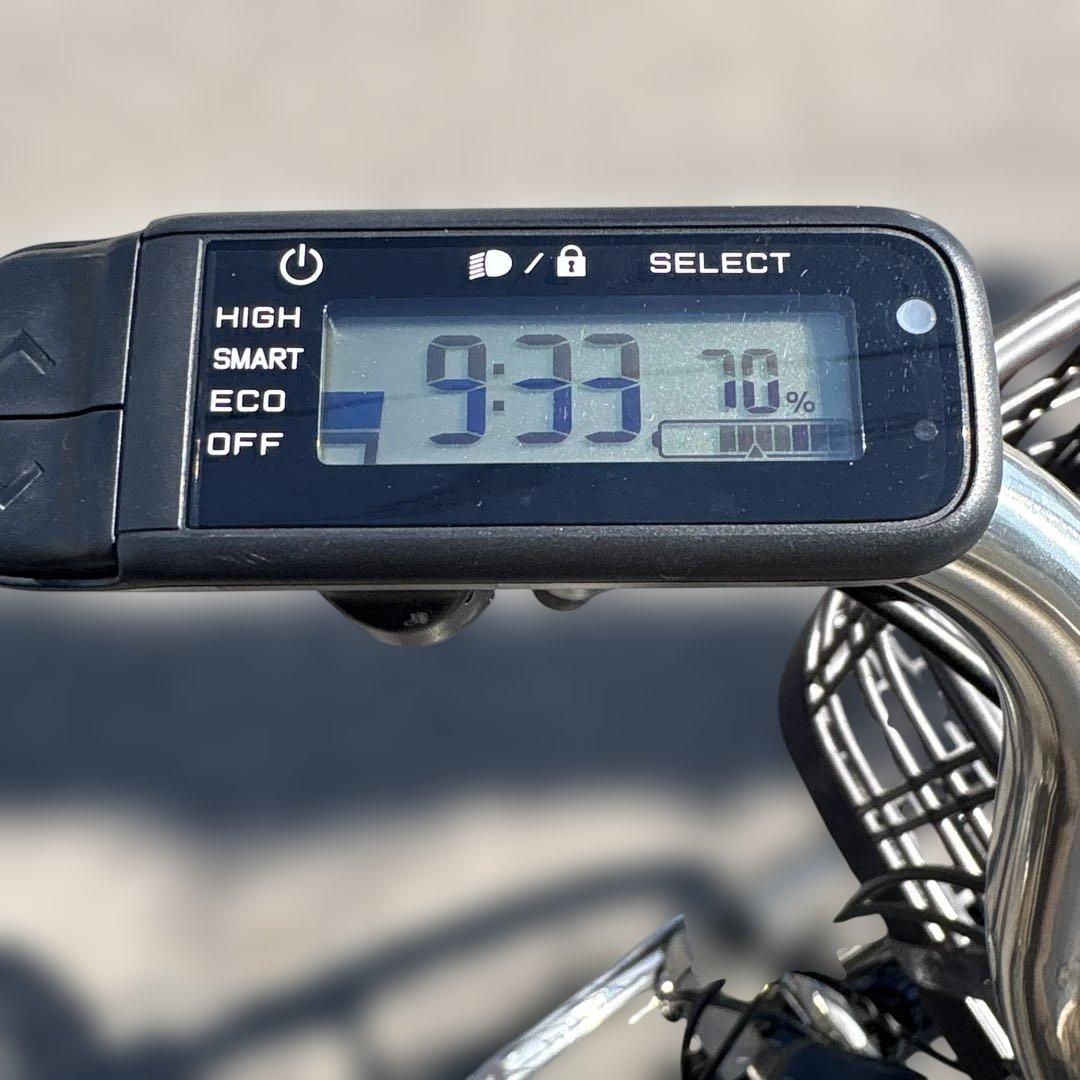 YAMAHA PASwith電動アシスト自転車 前面バスケット付き美品
