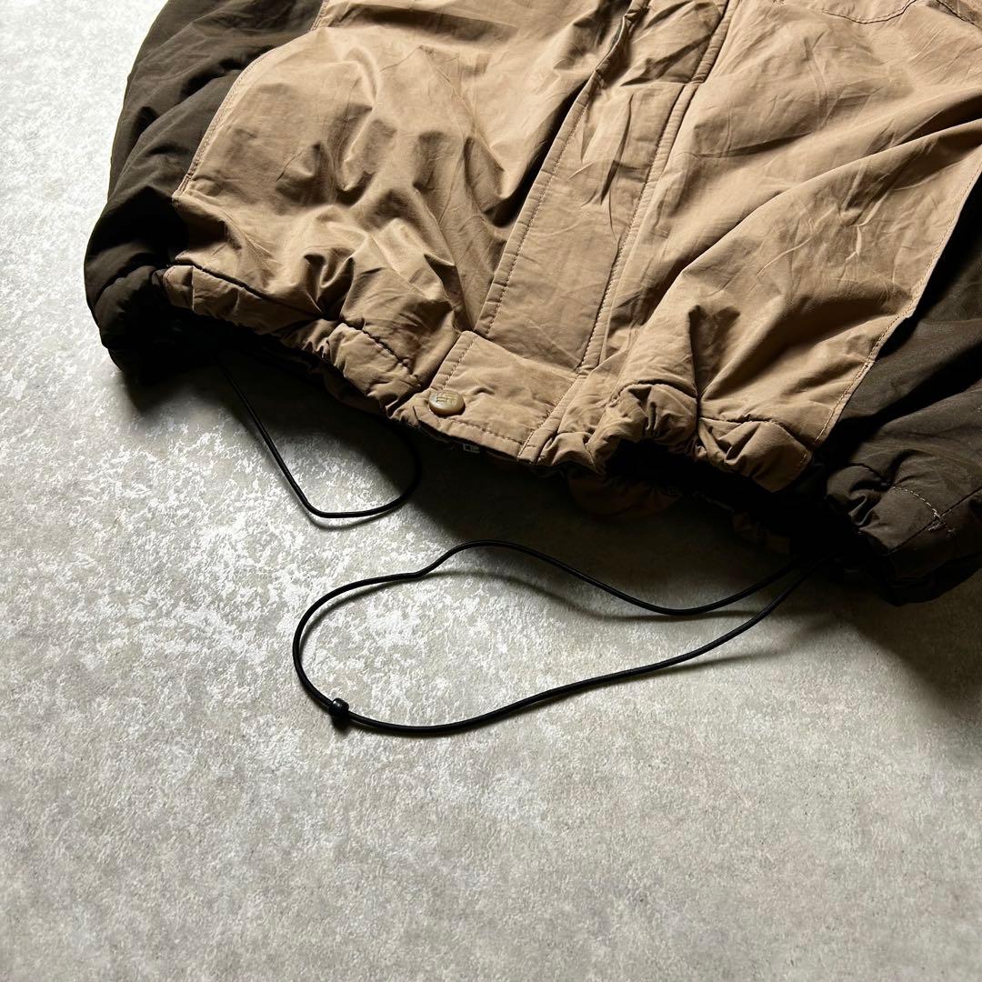 90〜00s Columbia ナイロンシェルジャケット ドローコード 中綿 L