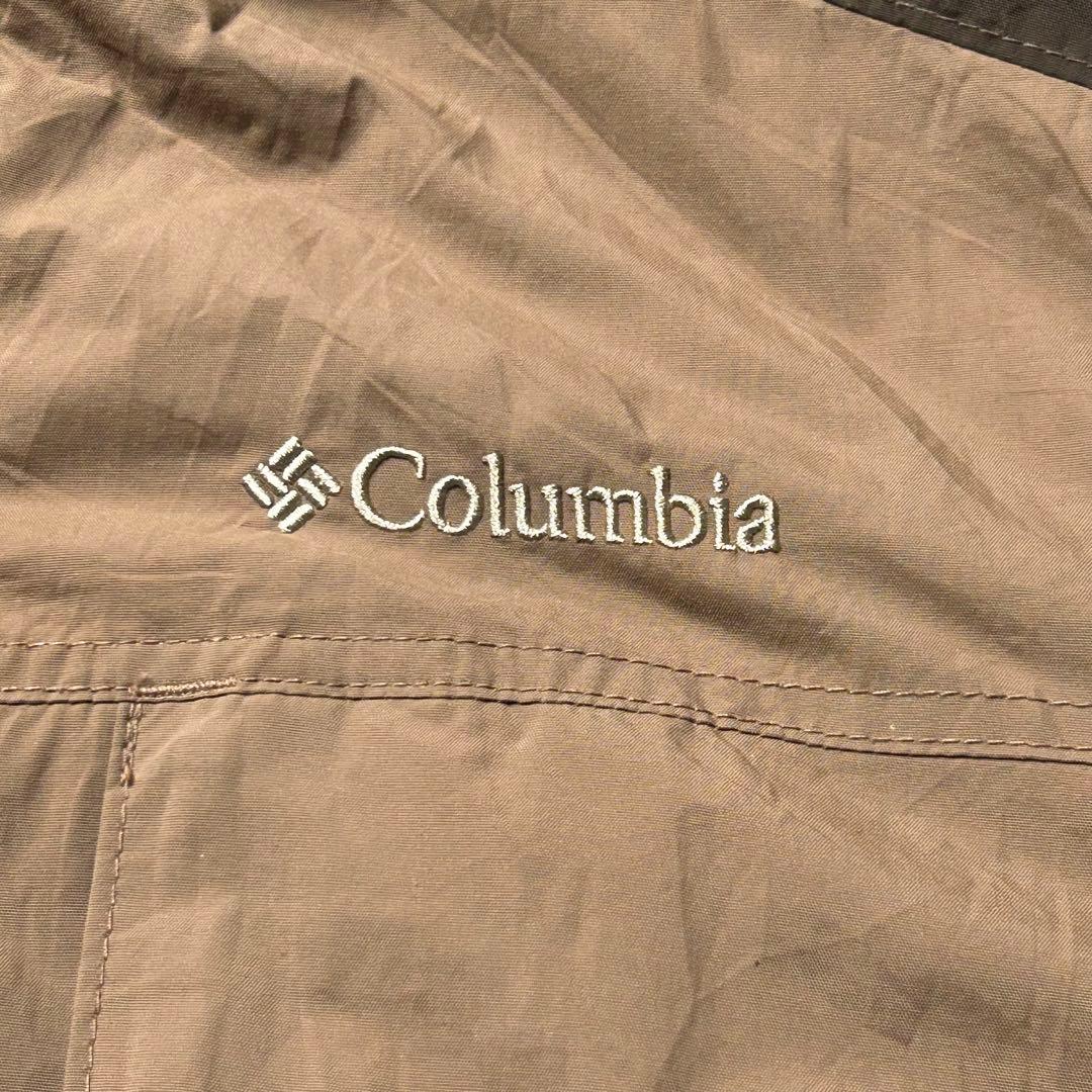 90〜00s Columbia ナイロンシェルジャケット ドローコード 中綿 L