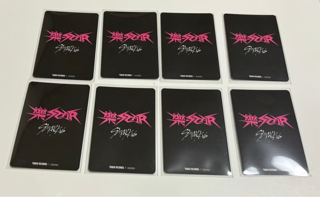 StrayKids 樂STAR タワレコ トレカ コンプ