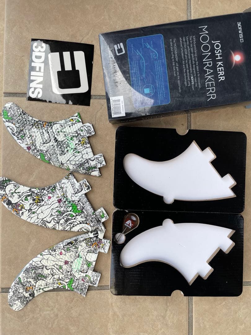 3DFINS Moonraker Josh Kerr フィンセット
