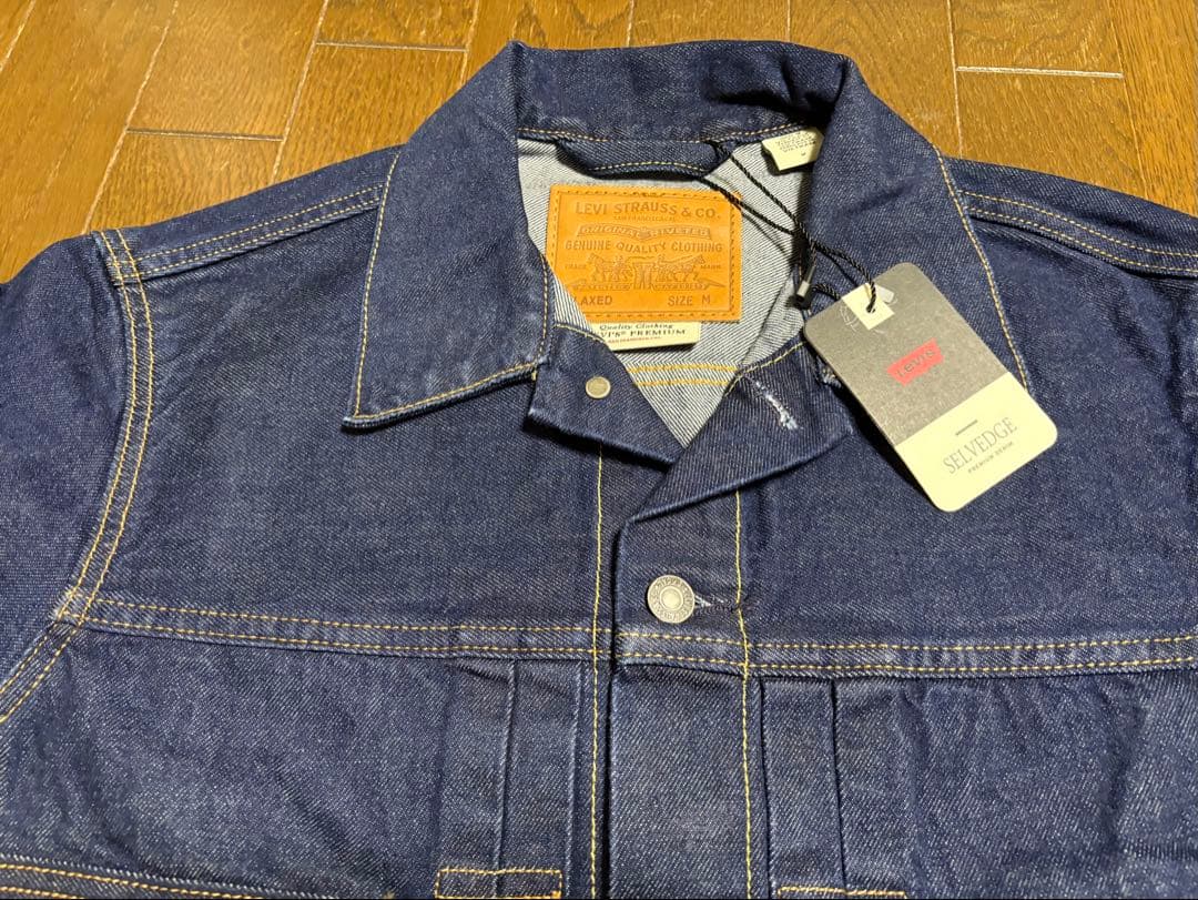 新品　Levi's トラッカー　2nd TYPEⅡ 濃紺　Gジャン　BIGE M