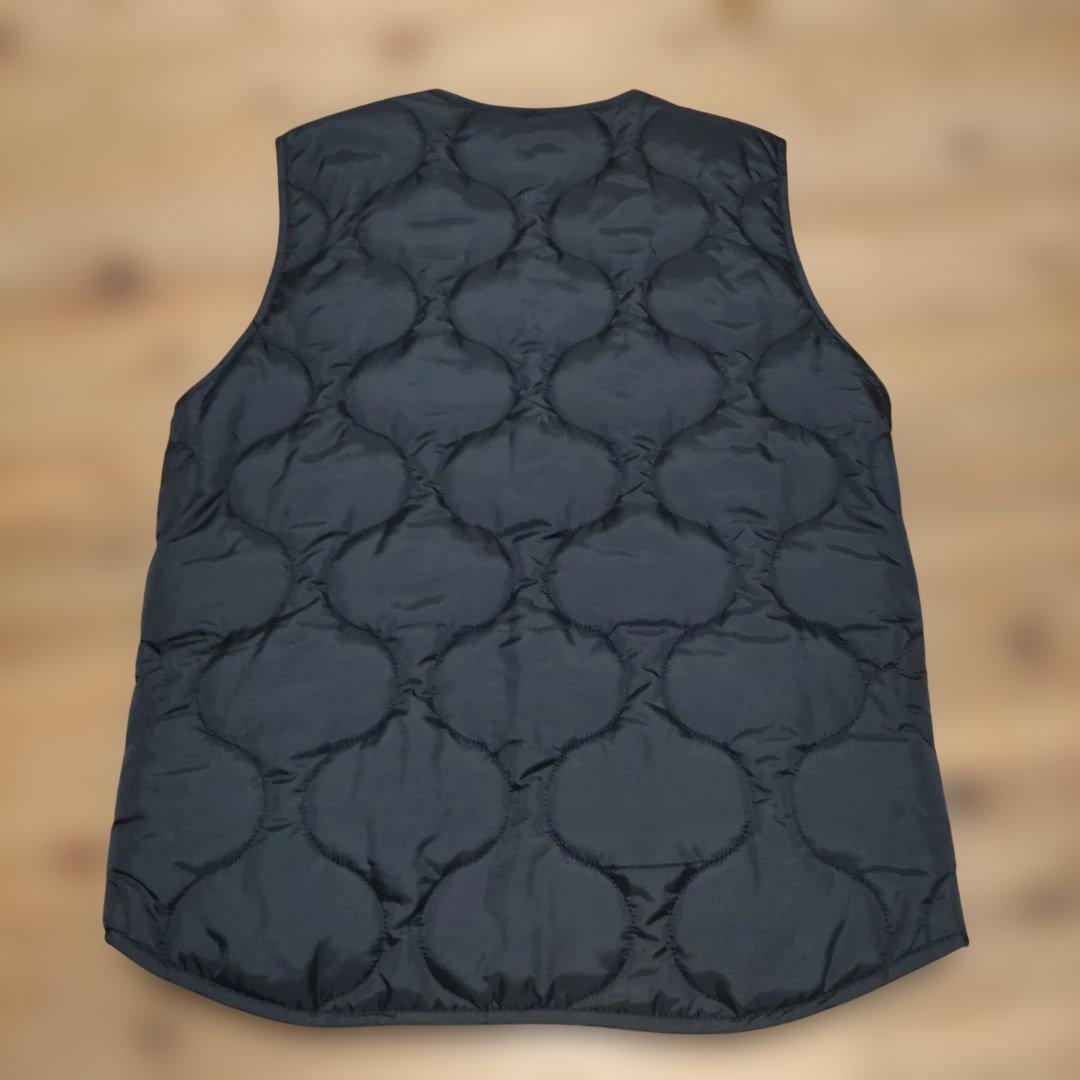 Bluco Work Garment ブラックダウンベスト Lサイズ