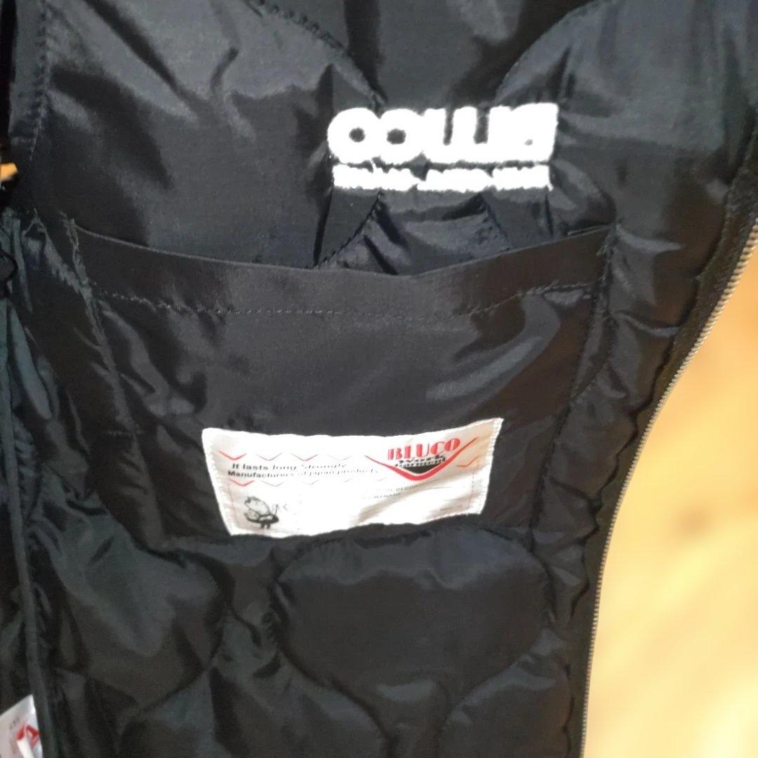 Bluco Work Garment ブラックダウンベスト Lサイズ
