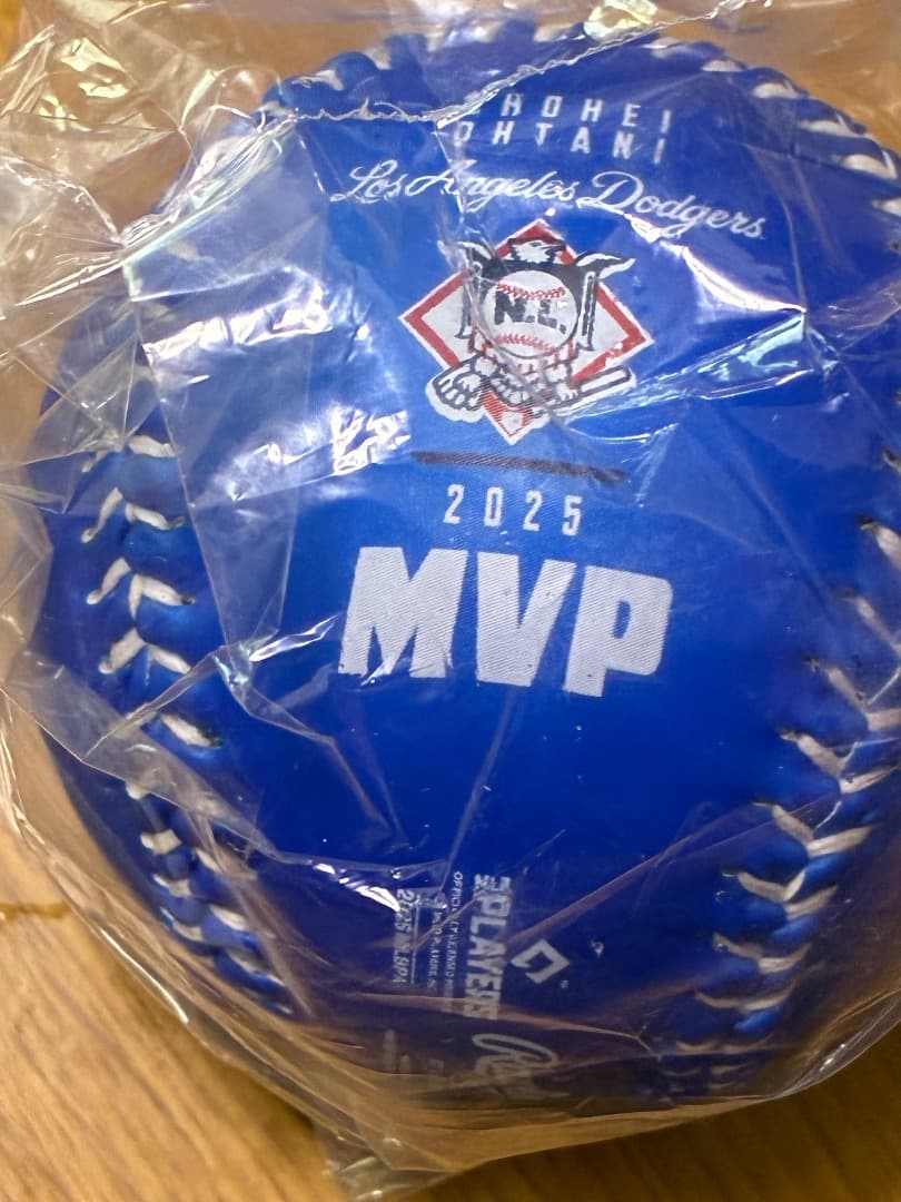 大谷翔平選手　2025年シーズン実績 記念ボール　ドジャース