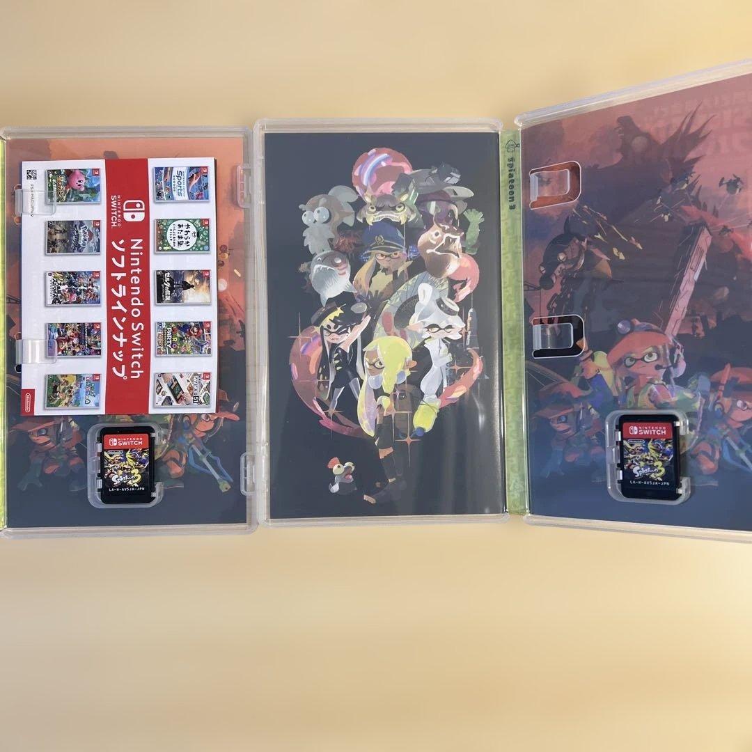 【バラ売り可】スプラトゥーン3 パッケージ版 2枚セット Splatoon3