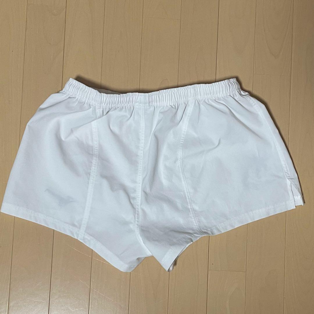 仙台育英ラグビー　公式戦用　Mizuno ホワイト ラガーパンツ XL