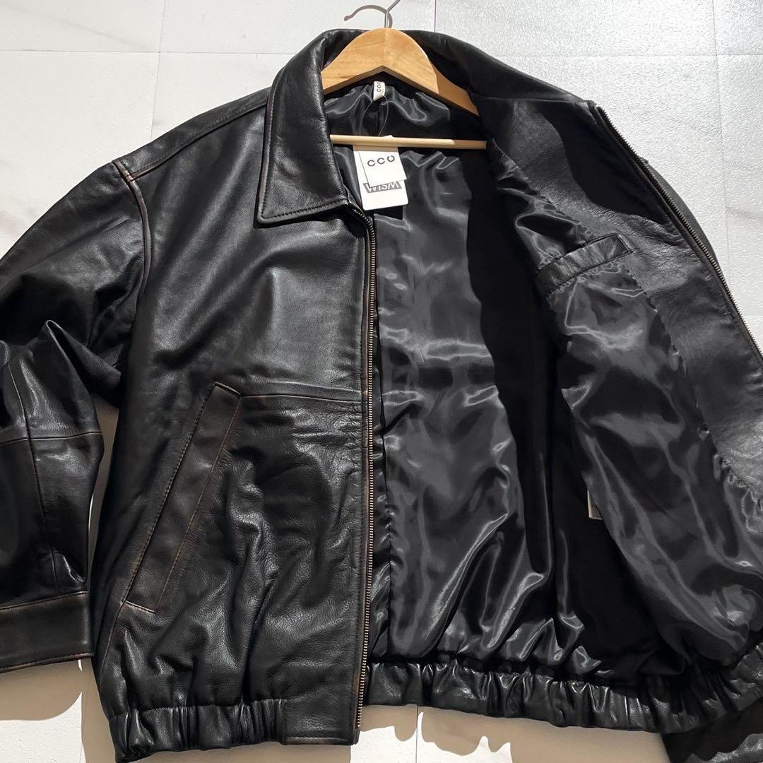 極美品 25AW✨CCU×WISM 別注 SWINGTOP JACKET COW