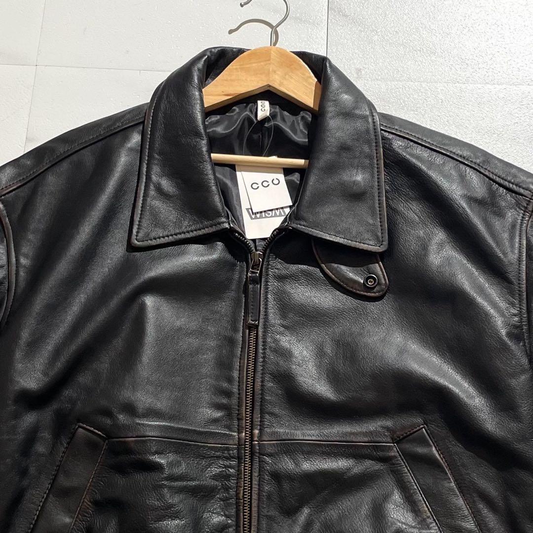 極美品 25AW✨CCU×WISM 別注 SWINGTOP JACKET COW