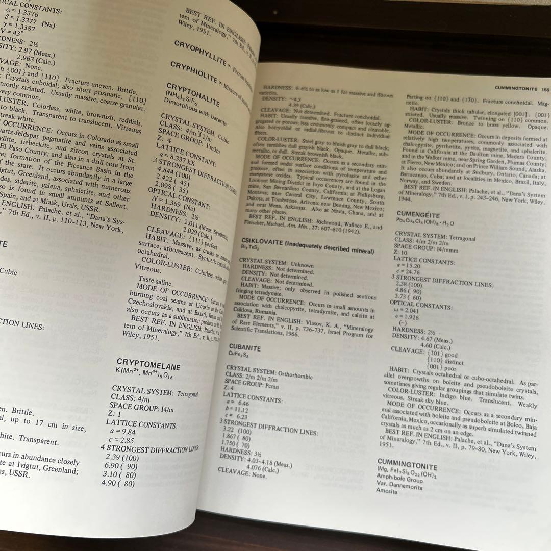 洋書 encylopedia of minerals