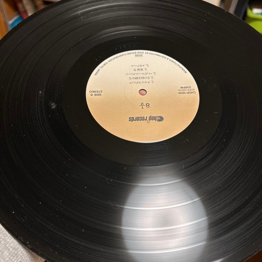 【希少・赤帯付】8 1/2（ハッカニブンノイチ）LPレコード 帯付き美品
