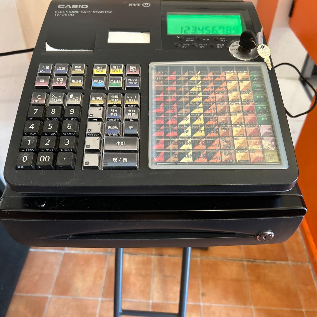 CASIO カシオ　TK-2500 電子レジスター