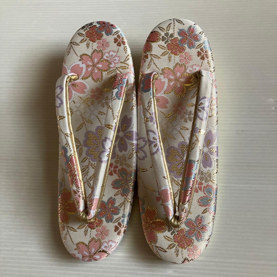 ★550 和装小物　草履　バック　セット