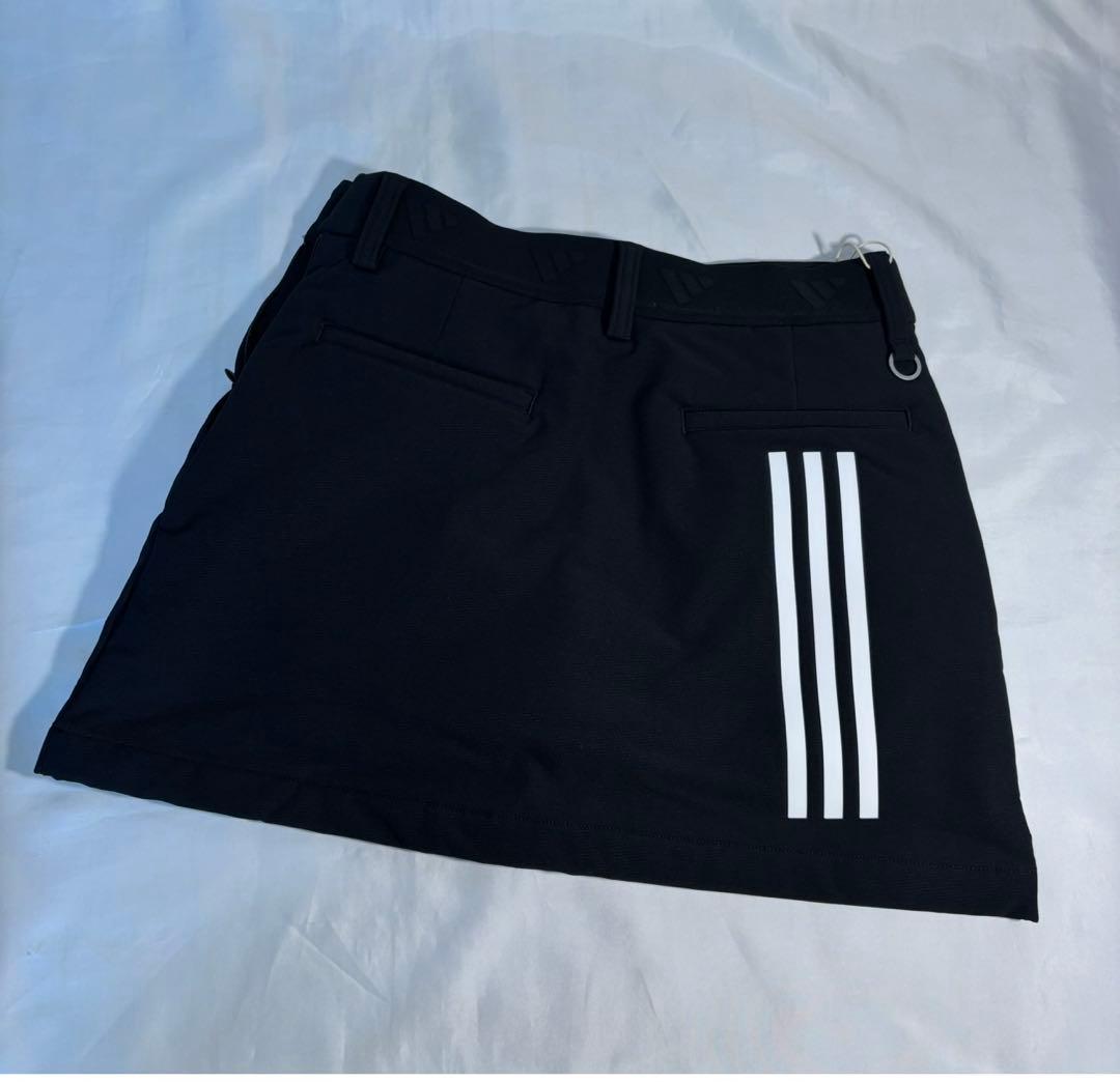 新品adidas ゴルフタータンチェック柄 ニット　裏起毛スカートセットアップ