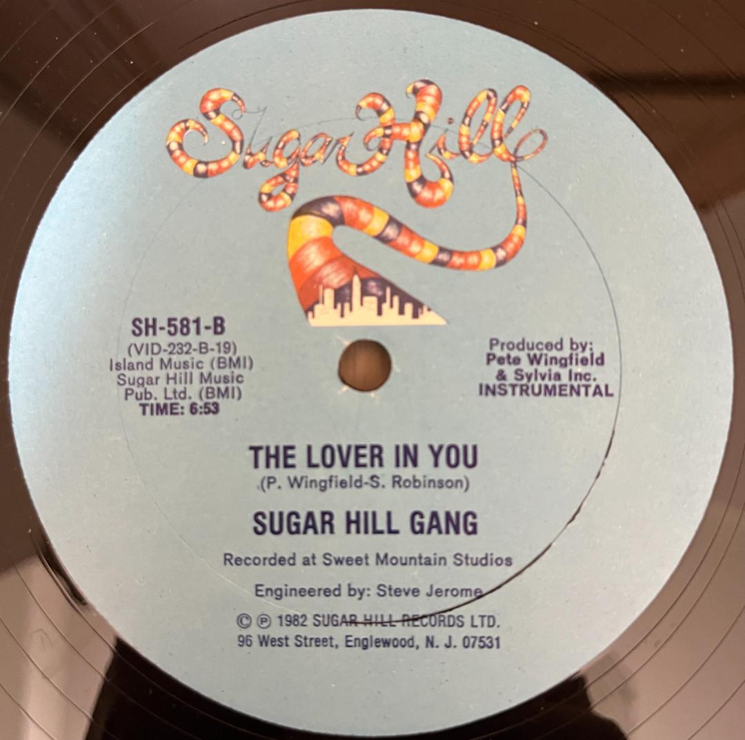 洋楽 12\" SUGAR HILL GANG THE LOVER IN YOU