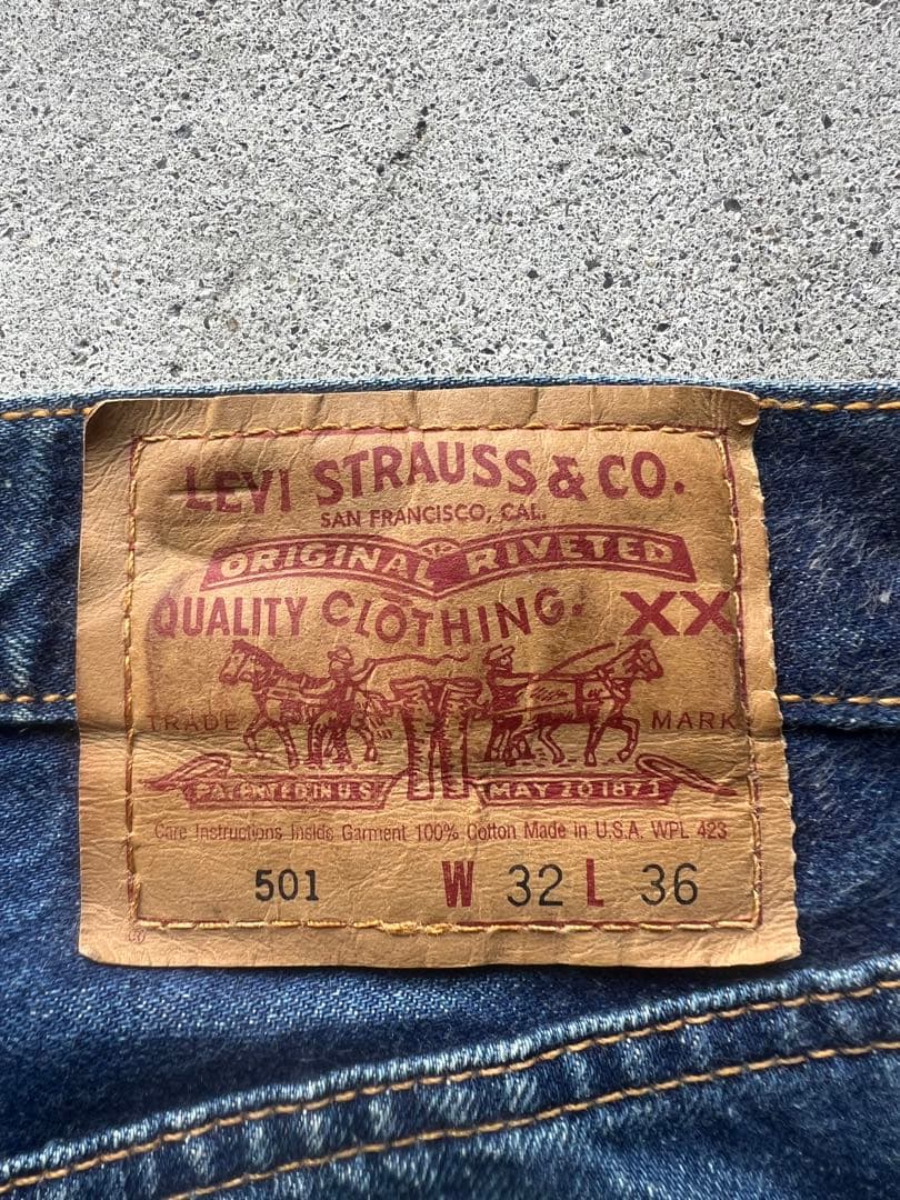 「バレンシア工場」 1995年Levi's 501 USA製 W32 L36