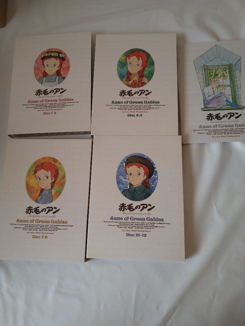 赤毛のアン・トム・ソーヤーの冒険 メモリアル DVD BOXセット
