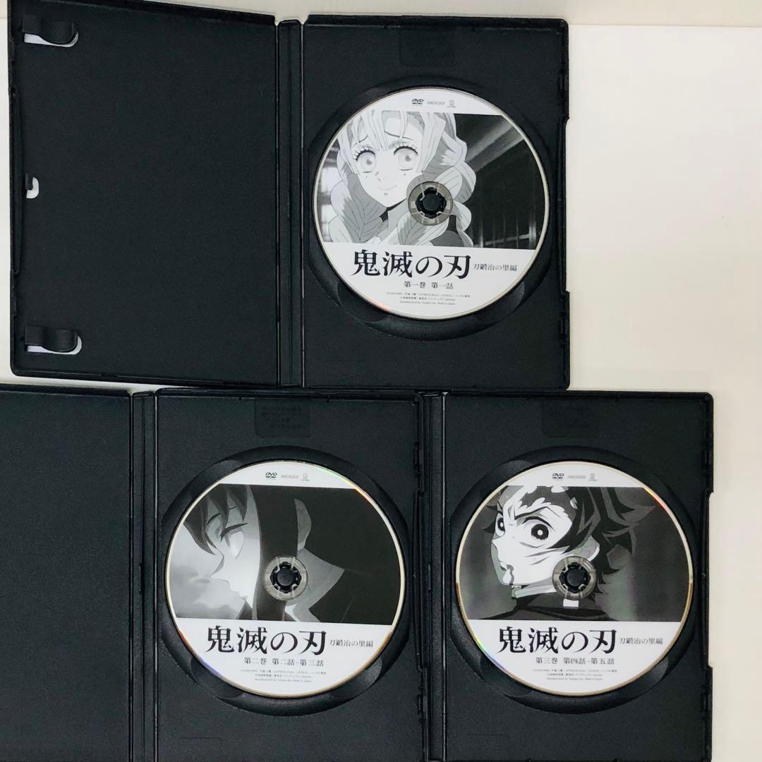 【新品ケース】鬼滅の刃　刀鍛冶の里編　DVD全巻セット　全6巻　キメツノヤイバ