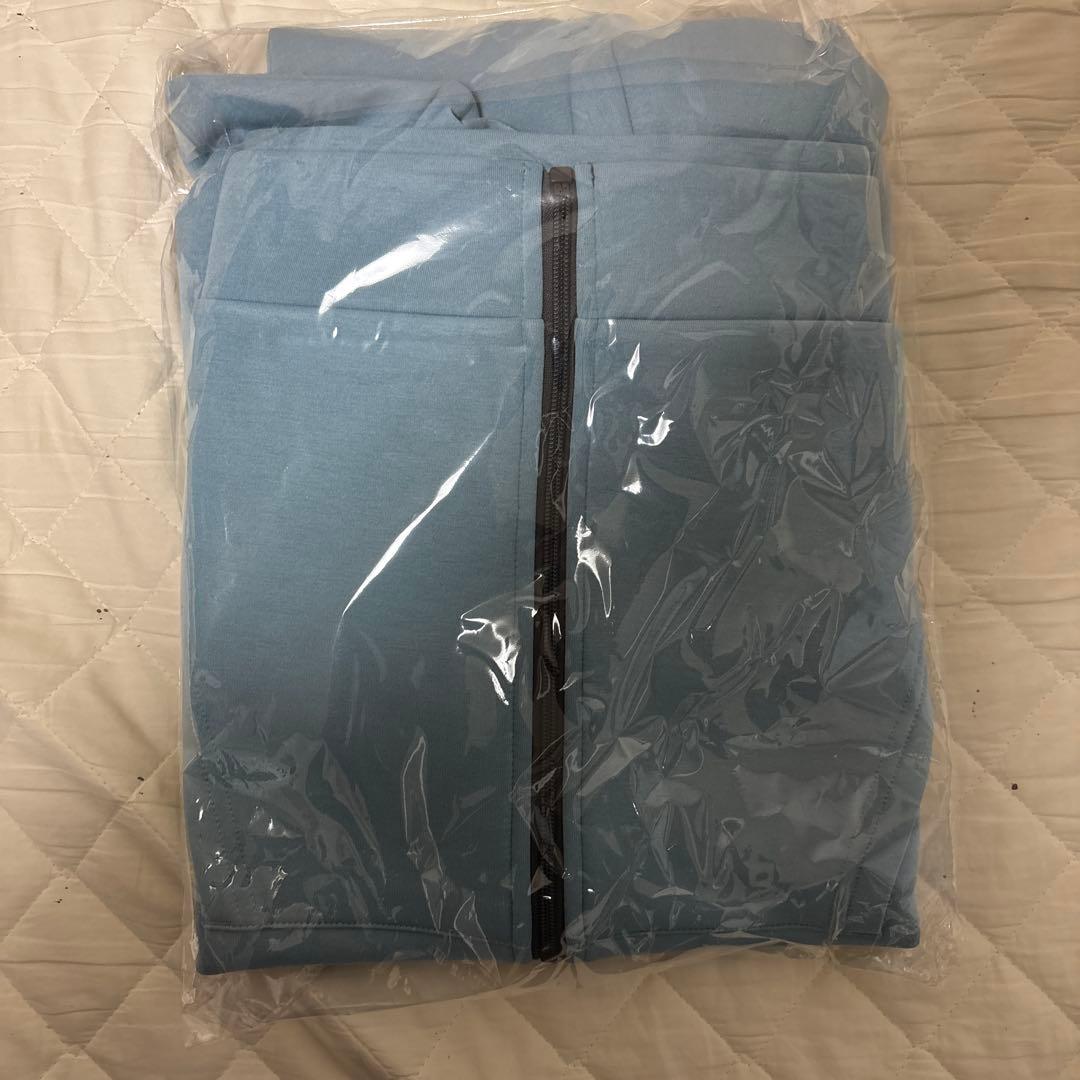 ジャッカル　ジップアップパーカー　サックスブルーXL