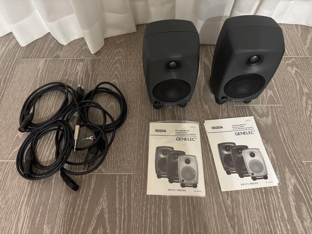 GENELEC 8020A ペア【ケーブル付】