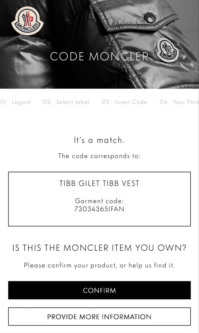 【新品同様】 MONCLER TIBB ダウンベスト ブラック 0