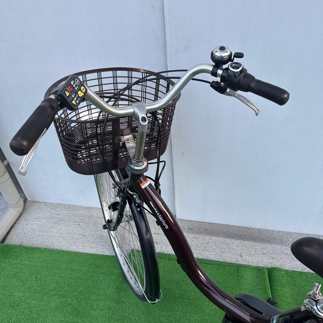 YAMAHAヤマハ電動アシスト自転車26インチ　ブラウン
