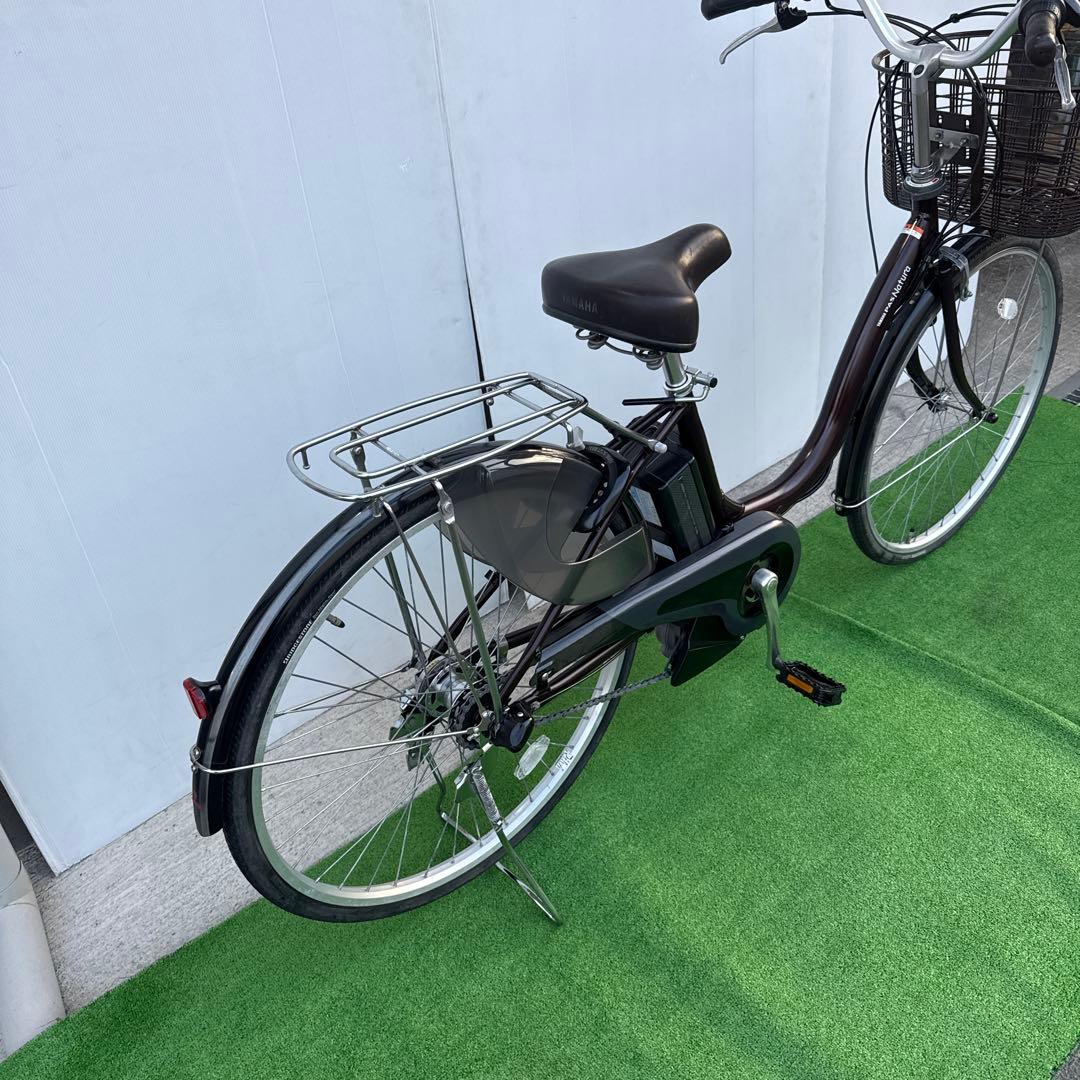 YAMAHAヤマハ電動アシスト自転車26インチ　ブラウン