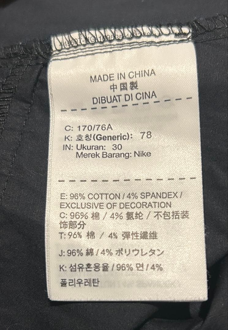 ナイキゴルフ セットアップ ポロシャツ L ハーフパンツ M 赤 黒 上下セット