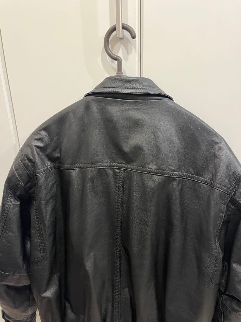 vintage leather jacket ライダース　y2k グランジ
