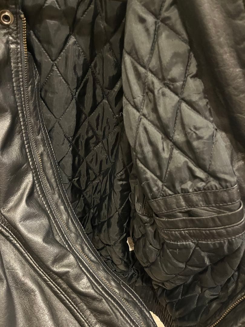 vintage leather jacket ライダース　y2k グランジ