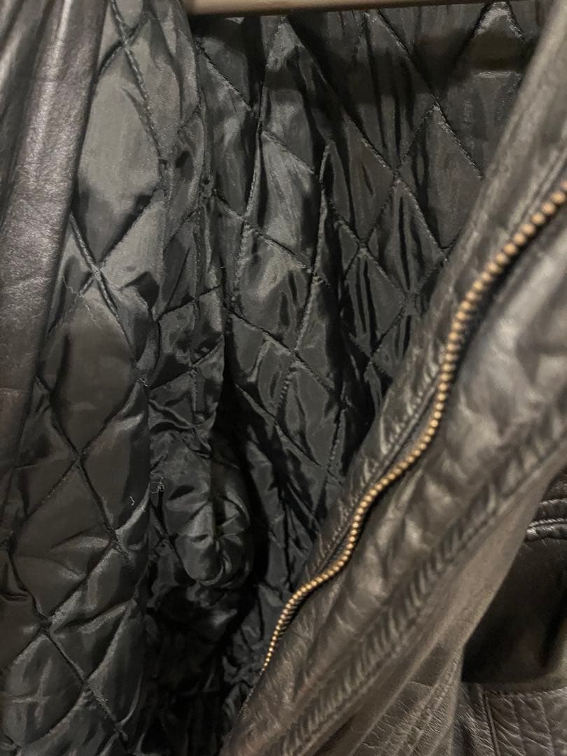 vintage leather jacket ライダース　y2k グランジ