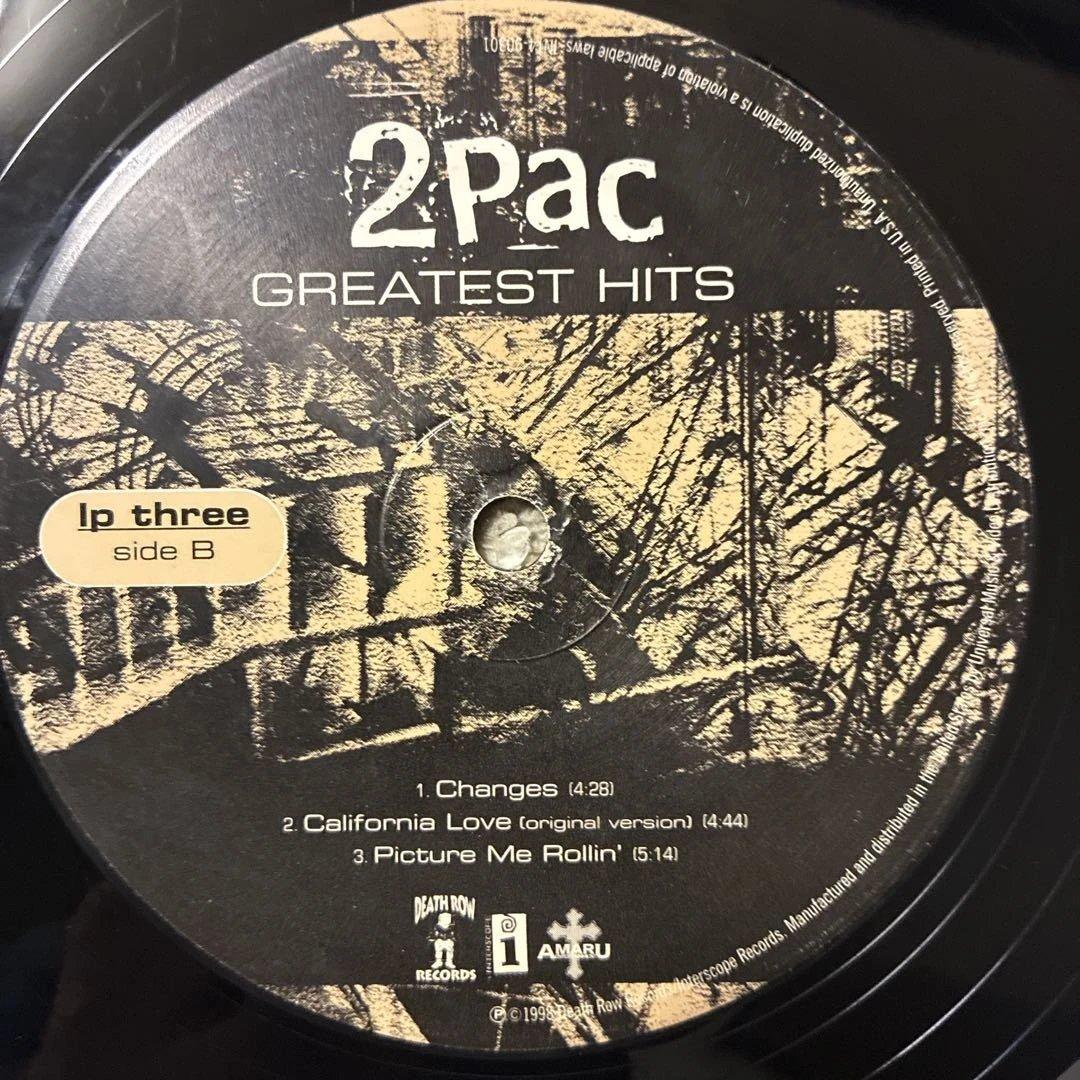 洋楽 2Pac Greatest Hits LP