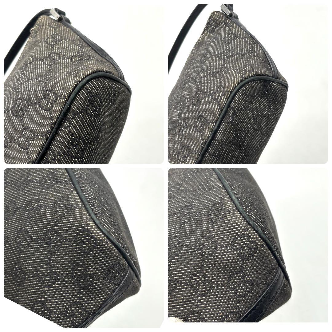 美品　GUCCI　グッチ 　アクセサリーポーチ　ミニバッグ GG　肩掛け