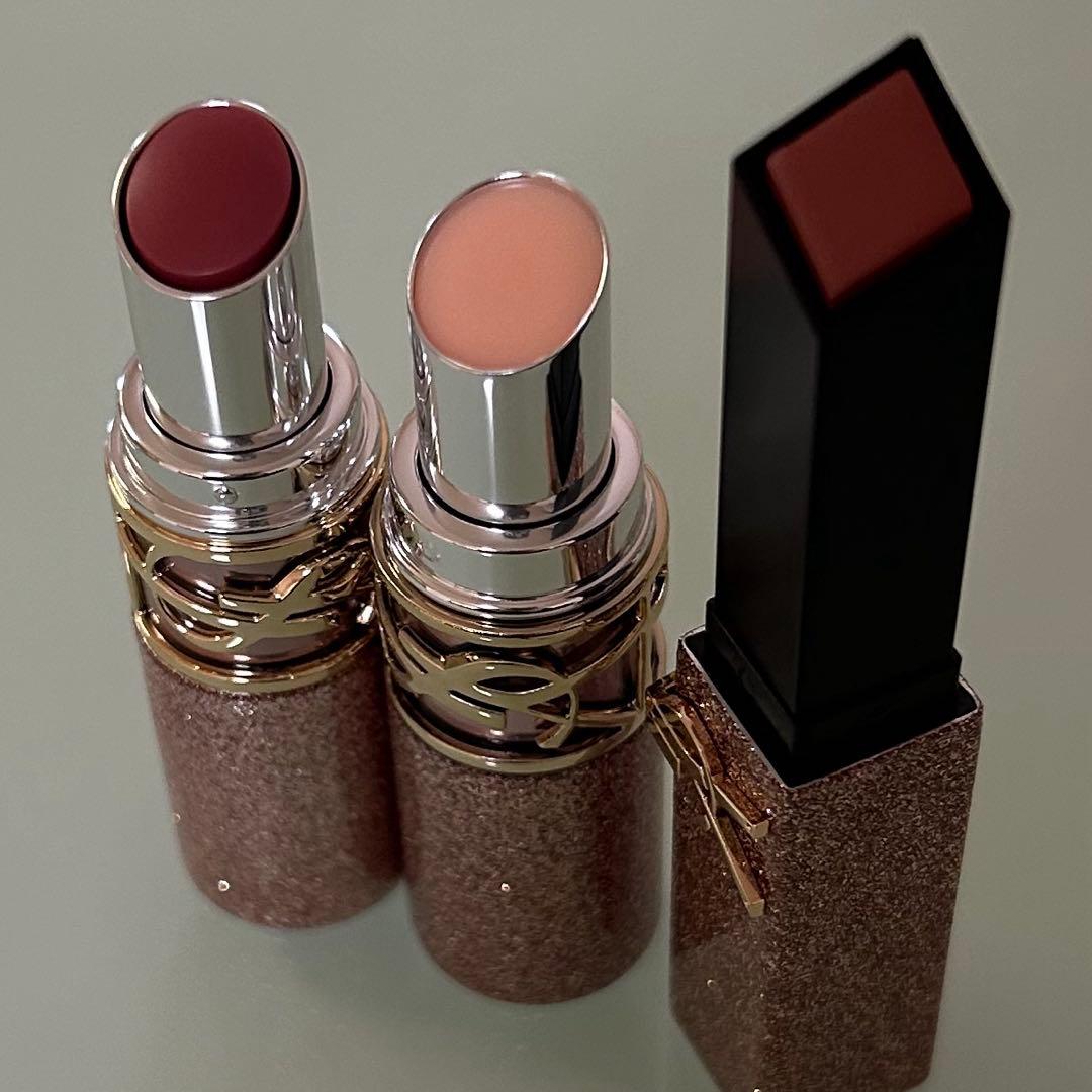 YSL クチュールミニクラッチ126 ラブシャインキャンディグロウバーム44B