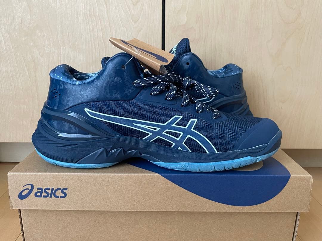 【新品未使用】ASICS GELBURST 28 ネイビー 25cm 箱 タグ付
