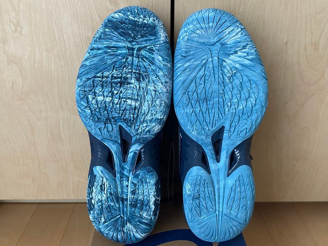 【新品未使用】ASICS GELBURST 28 ネイビー 25cm 箱 タグ付