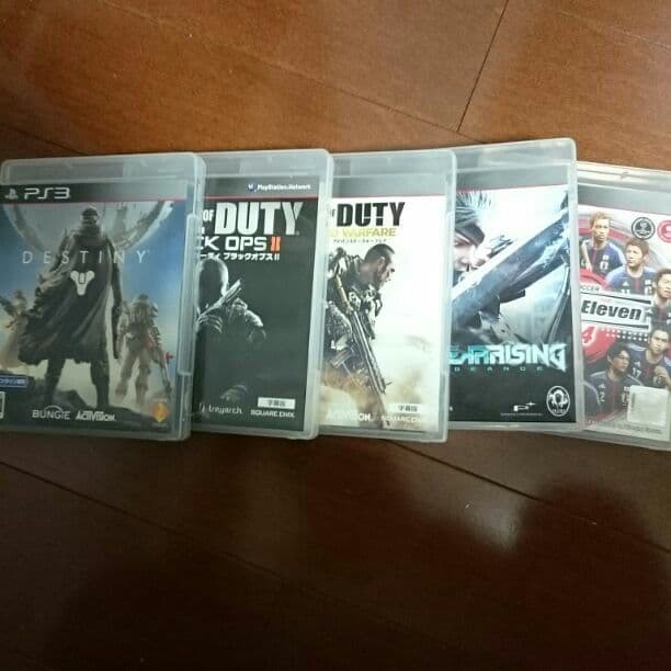 PS3とディスク4枚