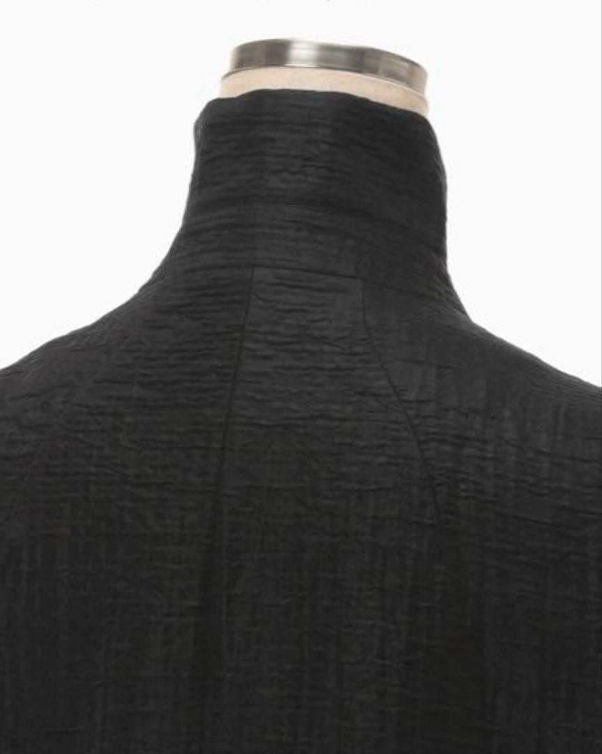 マメクロゴウチ Grain Finish Flap Front Jacket