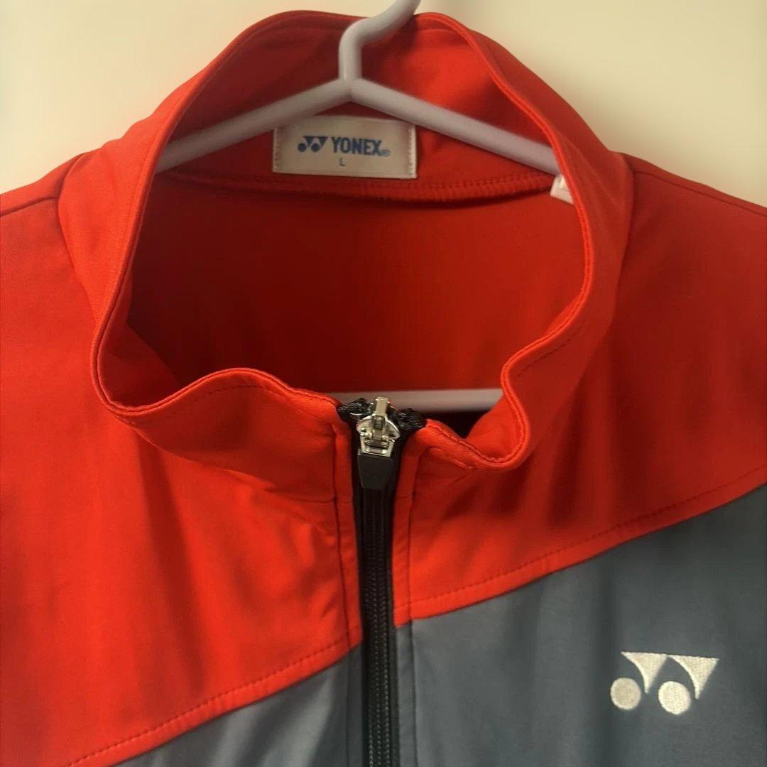 YONEX ジップアップジャケット 上下セット上L、下O