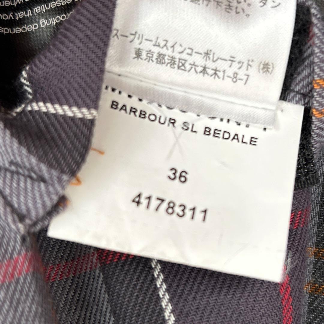 バブアー　ビデイル　SL ネイビー　36