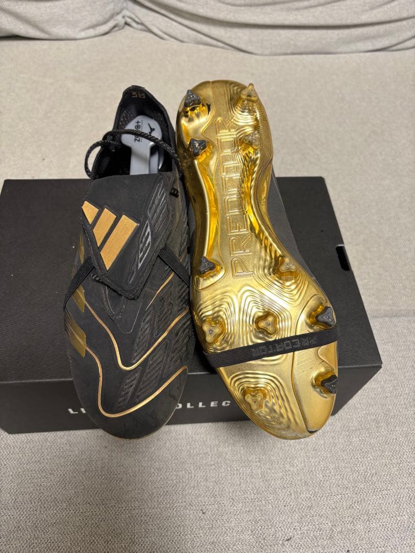 adidas Predator ブラック/ゴールド 限定コレクション　ベリンガム