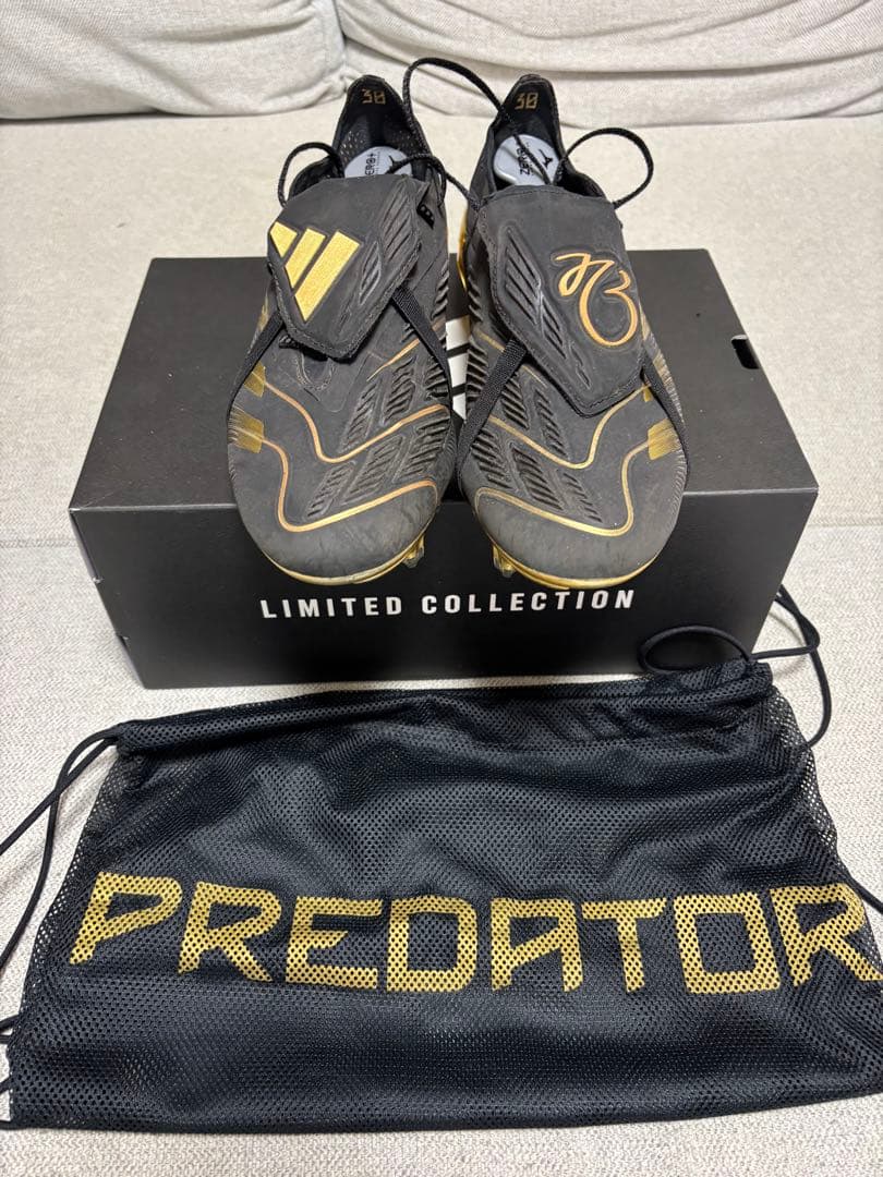 adidas Predator ブラック/ゴールド 限定コレクション　ベリンガム