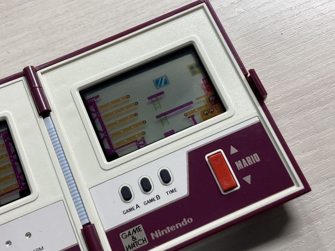 【動作品】【美品】任天堂 ゲームウォッチ マリオブラザーズ マルチスクリーン