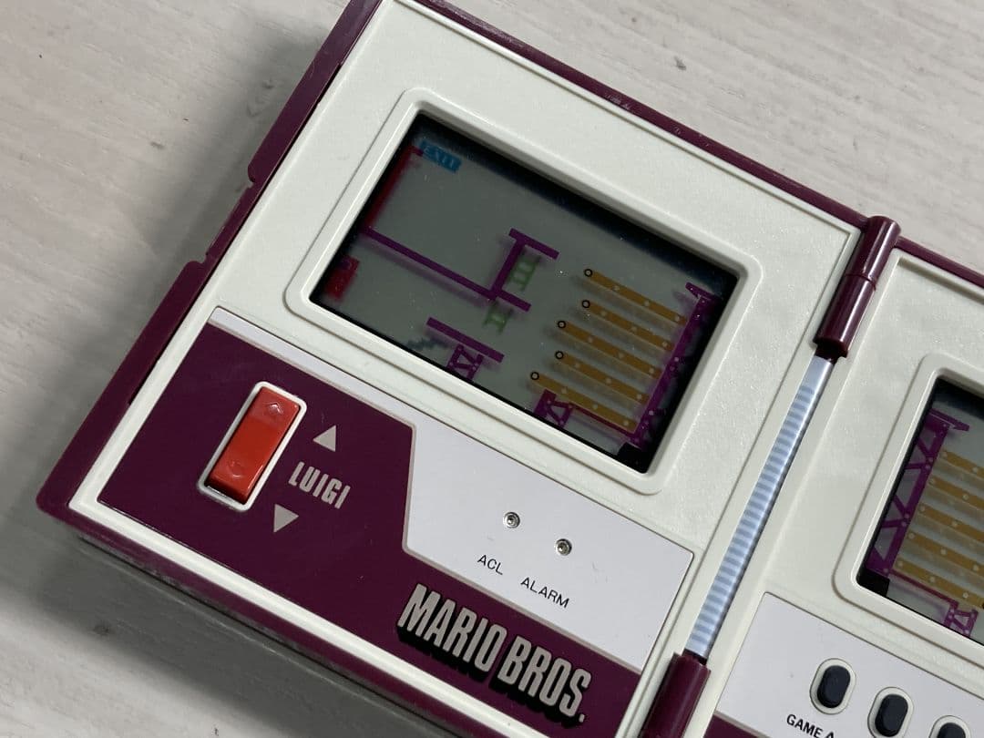 【動作品】【美品】任天堂 ゲームウォッチ マリオブラザーズ マルチスクリーン