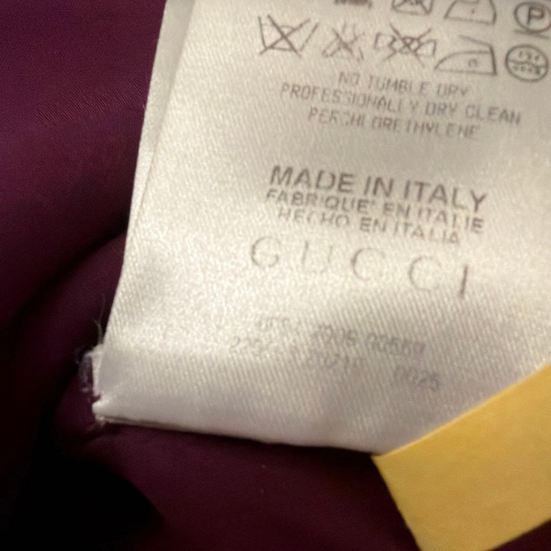 GUCCI アメリカンスリーブワンピースmade in Italy 38