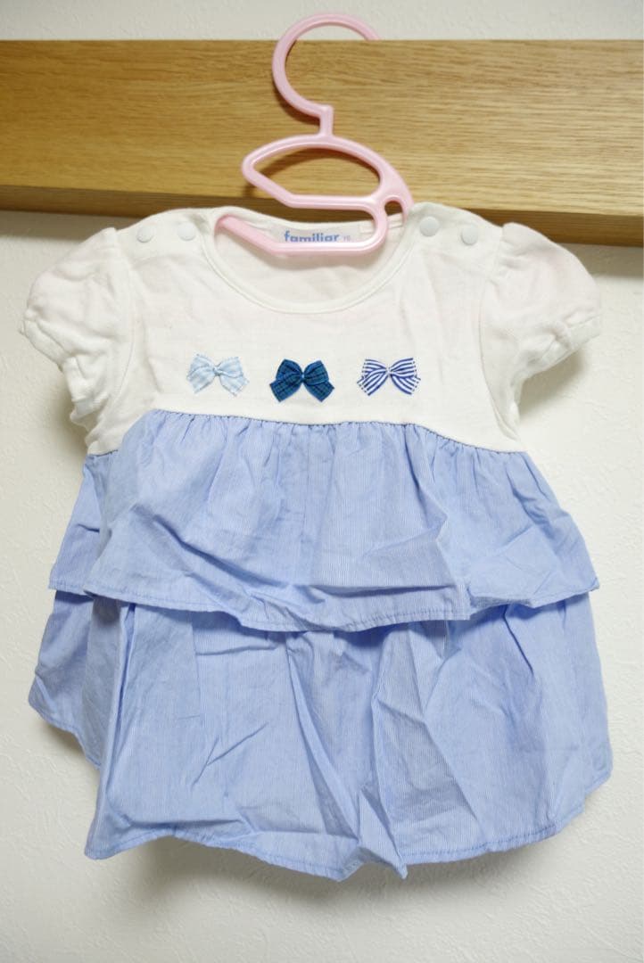 【美品】ファミリア familiar チュニック ブルマース セットアップ 70