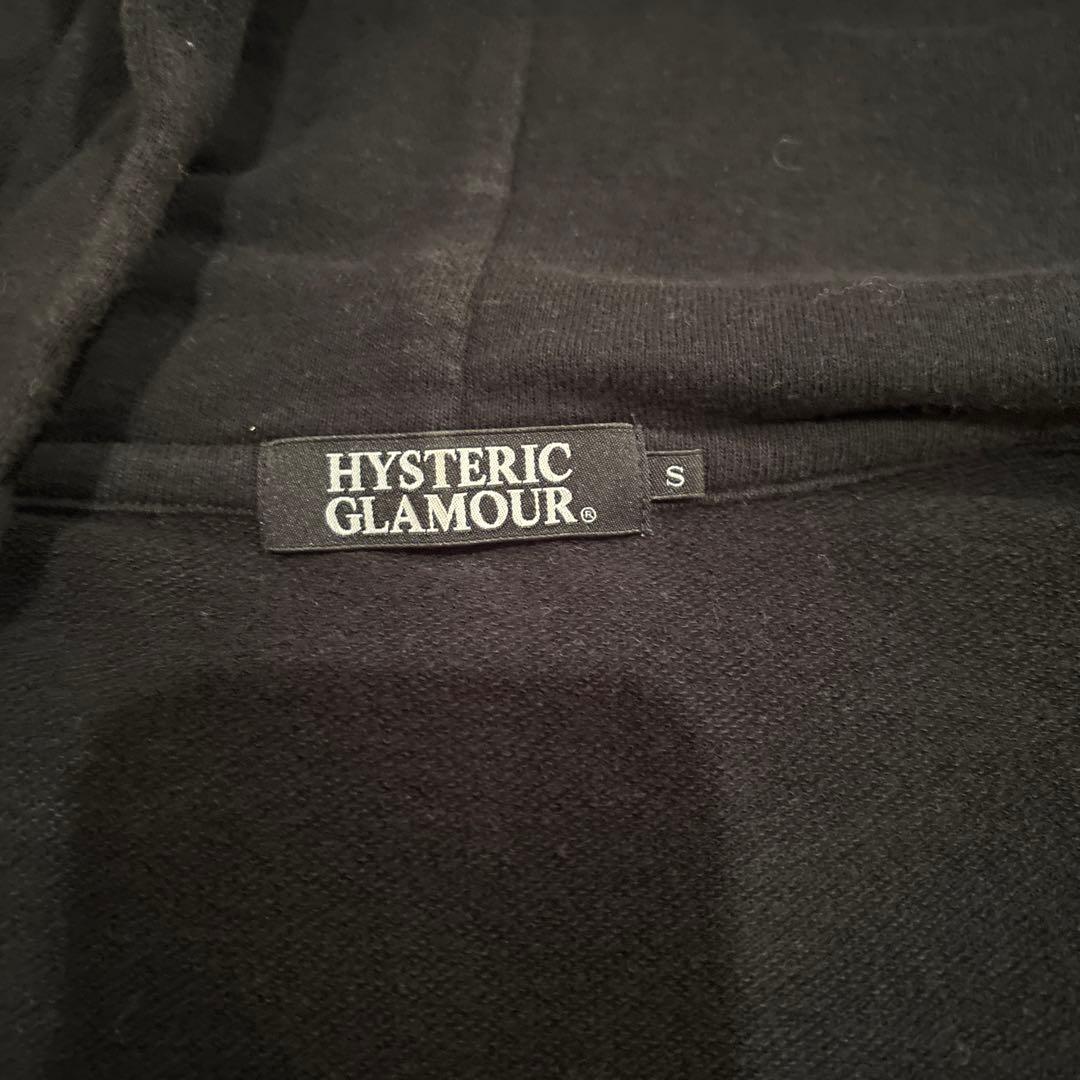 HYSTERIC GLAMOUR ブラックパーカー S