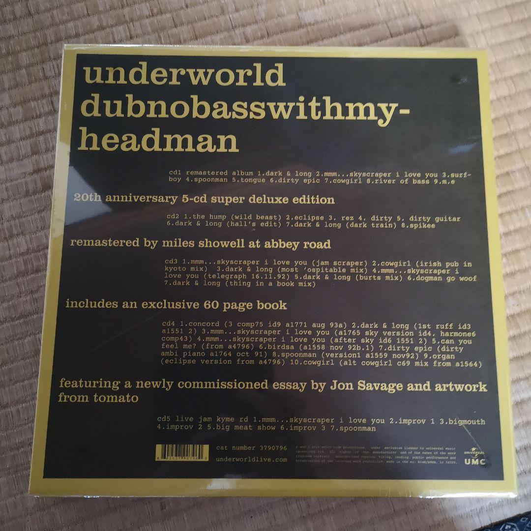 未開封 輸入 underworld dubnobasswithmyheadman